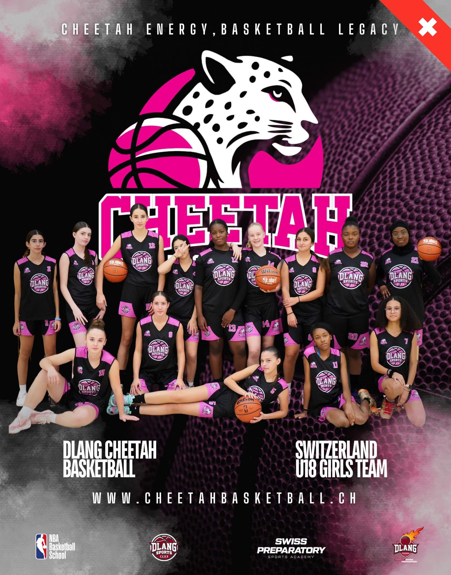DLANG Cheetah Girls Team – 2024