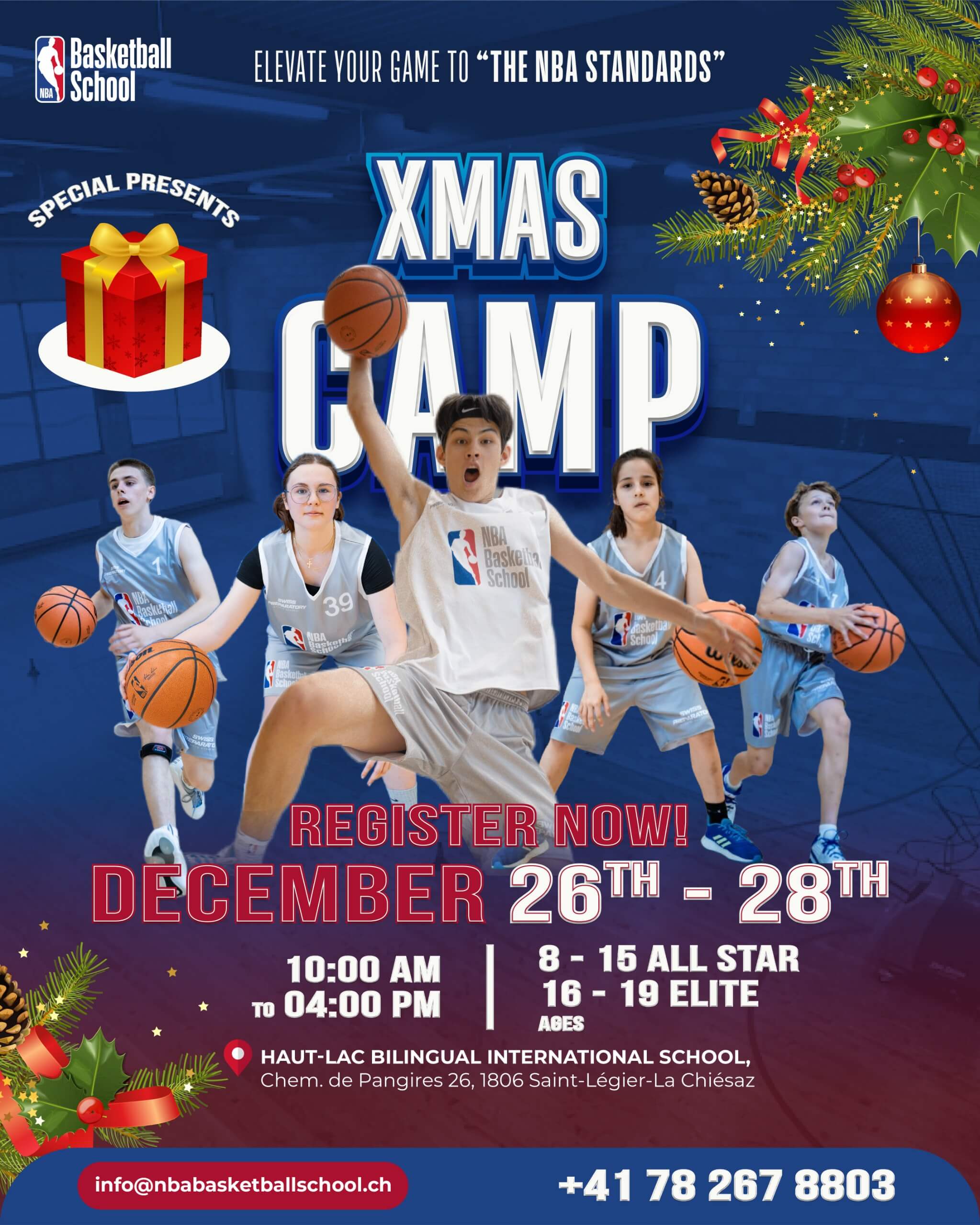 NBA Basketball School X mas Camp: Veyvey