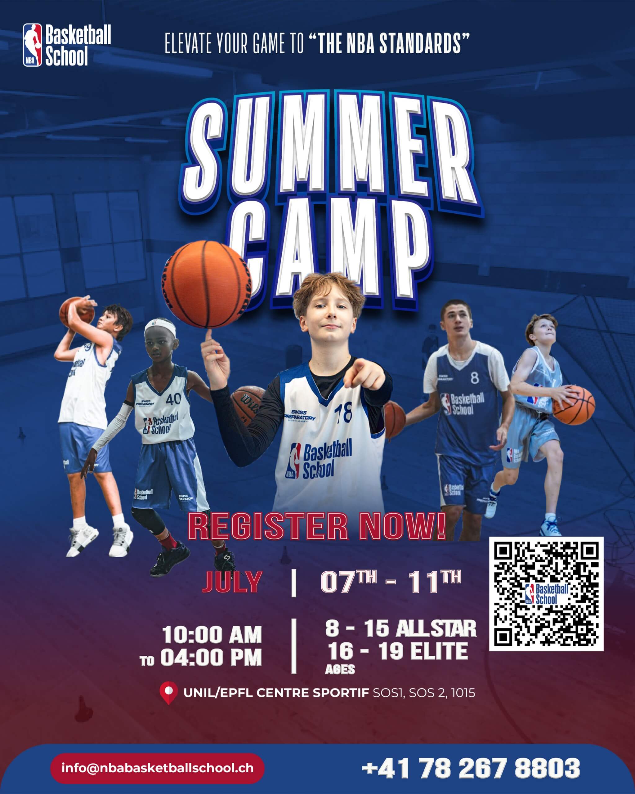 Summer Camp in Lausanne-2025