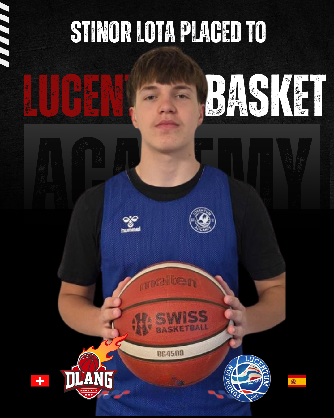 Stinor Lota signed to Lucentum Basket Academy – 2025