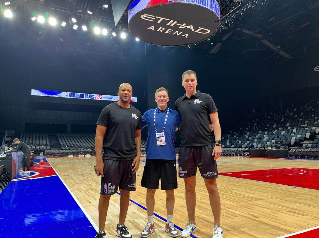2023 - in October, SPSA went to the NBA Abu Dhabi Games Event to be representative 2023 - in October, SPSA went to the NBA Abu Dhabi Games Event to be representative